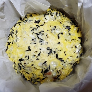 ひじき煮リメイク(卵チーズ)